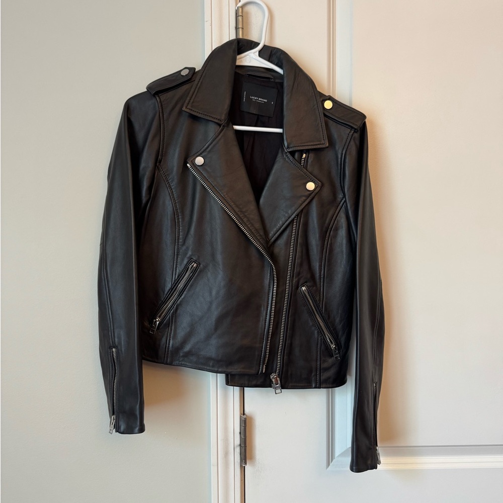 Women's Black Leather Jacket
